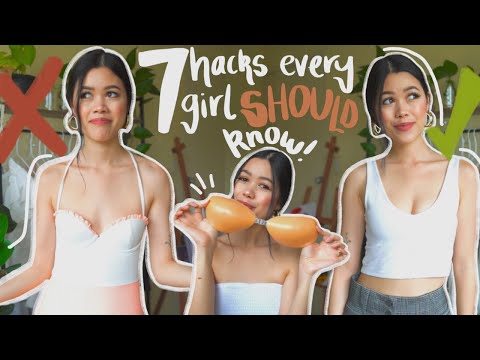 7 small boob HACKS EVERY GIRL NEEDS TO KNOW! videó letöltés