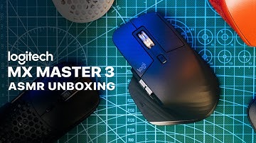 ASMR Unboxing Logitech MX Master 3 | 4K