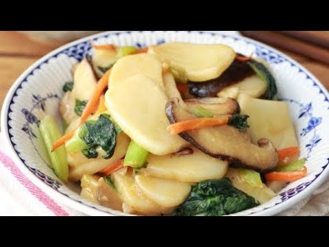 Ricetta: GNOCCHI DI RISO CINESI - Facilissimi 中式炒年糕 [ENG SUB