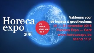 Horeca Expo 2016 - One-Shot® Soft Serve Ice Cream & Frozen Yogurt Pod Dispensers