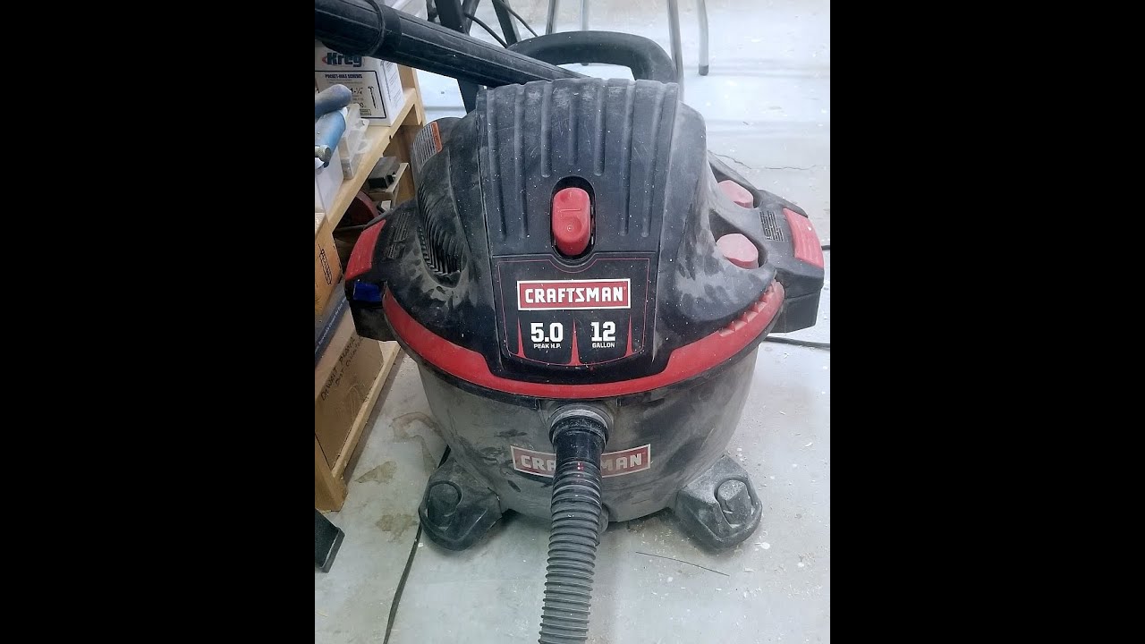 How to Change the Power Switch on a 12 Gallon Sears Shop Vac - YouTube