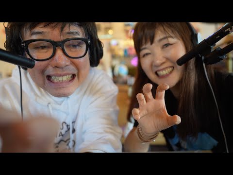 【ASMR】Tickle Tickle Collaboration with MasayoshiLipstick CHANNEL　兄まさよしとコラボ