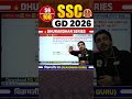 SSC GD 2026 Reasoning | Day 59 Dhurandhar Series | By Vikramjeet Sir #shorts
