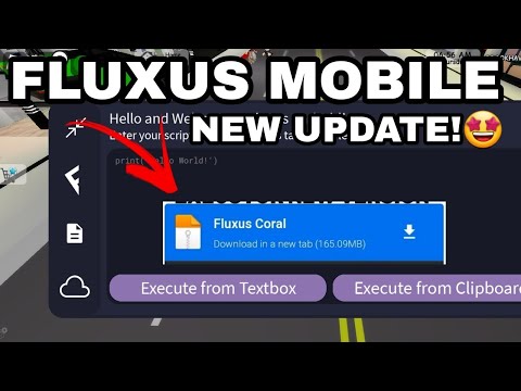 Fluxus Coral New Update Fluxus Executor Mobile