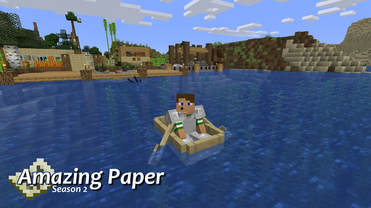 Amazing Paper #2 - Starter Base Tour & Useful Early Game Farms