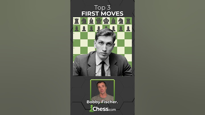 The Top 3 First Moves In Chess