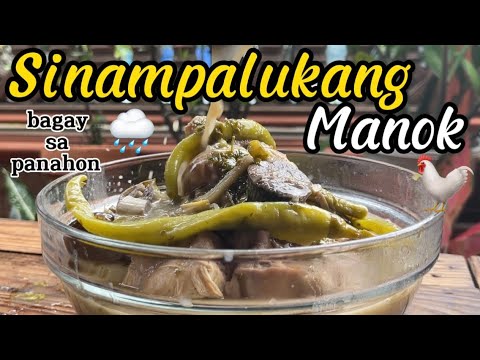 CLASSIC STYLE Sinampalukang Manok | Soup Recipe | sabaw sa tag-ulan | mapapa extra rice ka na naman