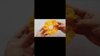 Crochet scrunchie || #crochet #crocheting #shortvideo