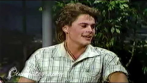 Rob Lowe Or Robert Hepler Interview Footage Very R...