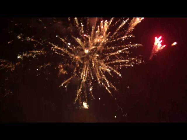 Feu d'artifice à Lyon - Mariage