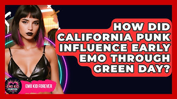 How Did California Punk Influence Early Emo Through Green Day? - Emo Kid Forever