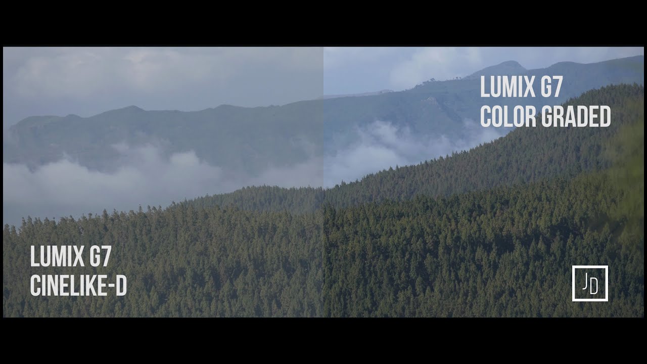 Panasonic Lumix G7 - Cinelike-D Mode