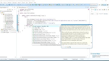 HOW TO RETRIEVE DATA FROM ORACLE DATABASE TO CONSOLE