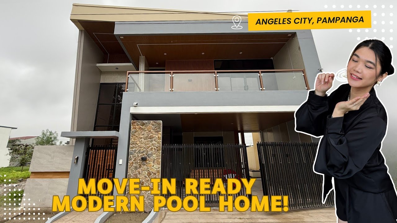 Экскурсия по дому №32 | Современный дом с бассейном, готовый к заселению! (Рядом с SM TELA) 