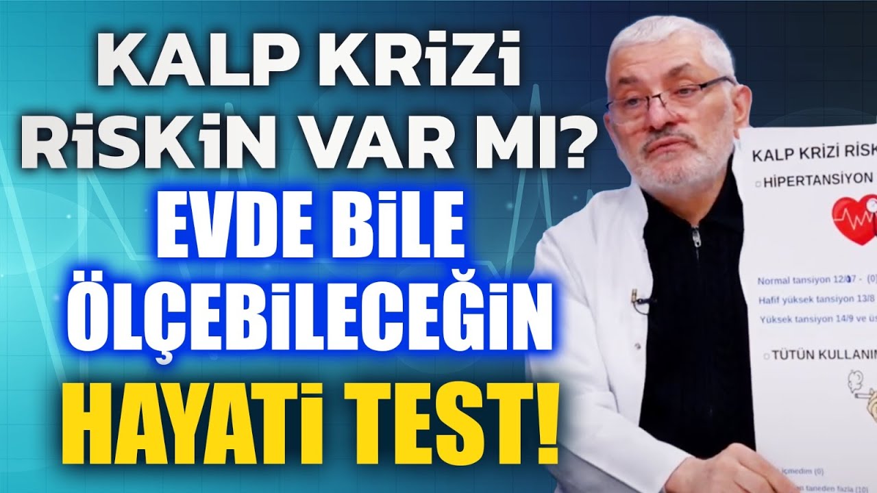 Bu Test Hayat Kurtarıyor! Kalp Krizi Riski Taşıyor musun? Hemen Öğren! | Prof. Dr. Yusuf KALKO