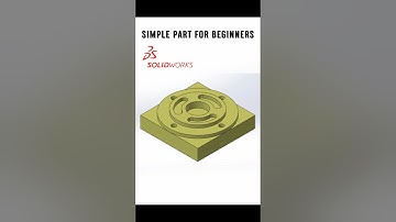 SolidWorks for Beginners: Create Your First Easy Part!