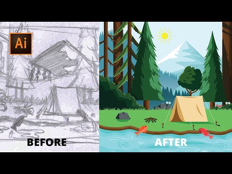 cara-membuat-ilustrasi-keren-vektor-|-adobe-illustrator-tutorial-|-speedart-speedpainting-#4