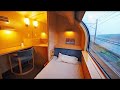 Luxury FIRST CLASS Overnight Sleeper Train In Japan | Sunrise Express