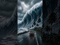 Car vs Tsunami 🌊 Will It Escape? | Tsunami Video | Tsunami 😱 | Tsunami footage | Tsunami Animation