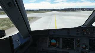 Fenix A320 GLS (GBAS RNAV) approach 14, Zürich
