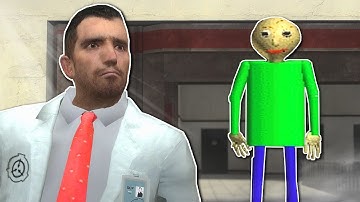 BALDI INSIDE SCP FACILITY?! - Garry