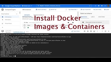 2. Docker Images & Container Install || Docker || Google Cloud Plateform
