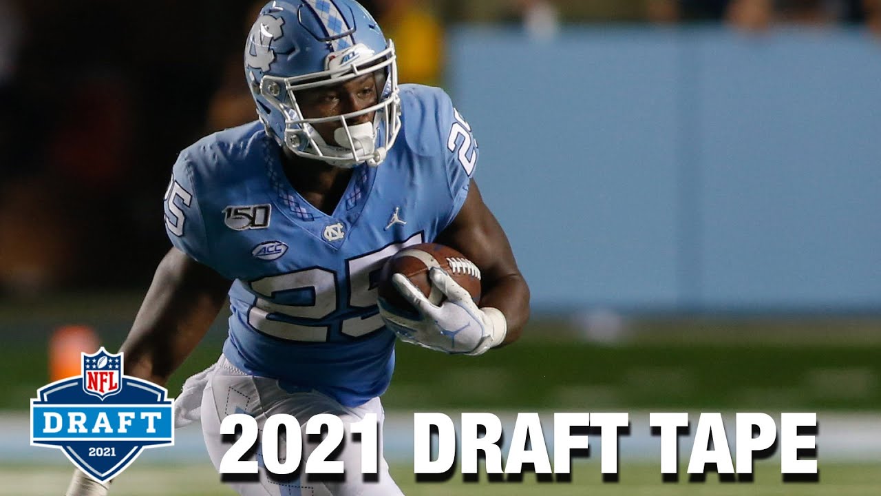 2021 NFL Draft: Running Back Javonte Williams, North Carolina, Round 2, Pick  35