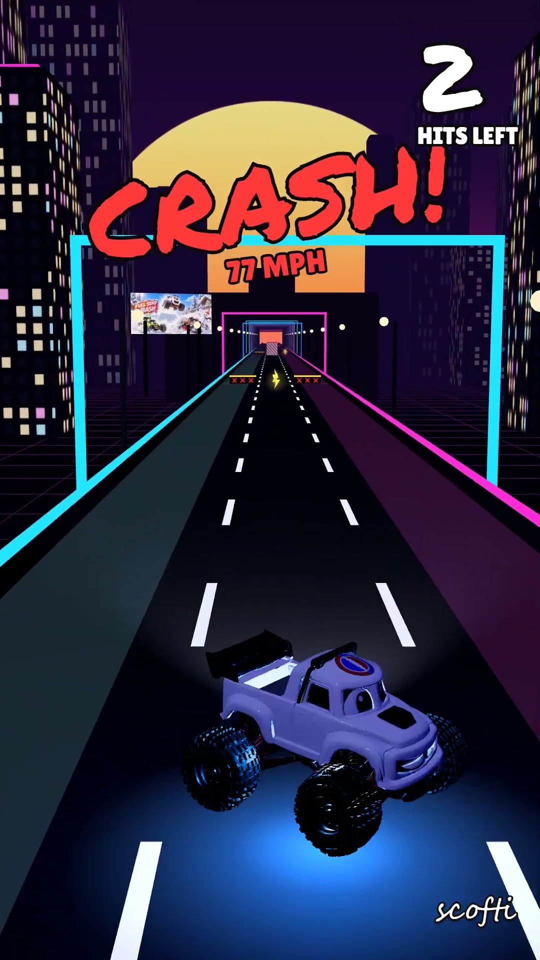Send It. EAT IT. | INFAMOUS Neon Run Wrecks