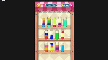Water Sort Puzzle I Level 372 I  Facebook I SOLVED