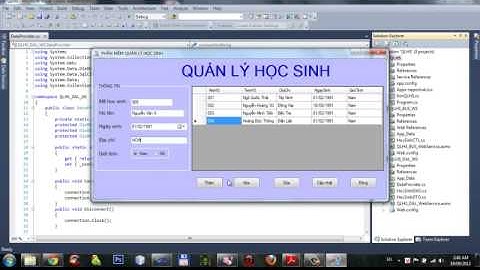 SOAP WEB SERVICE - ỨNG DỤNG QUẢN LÝ SINH VIÊN