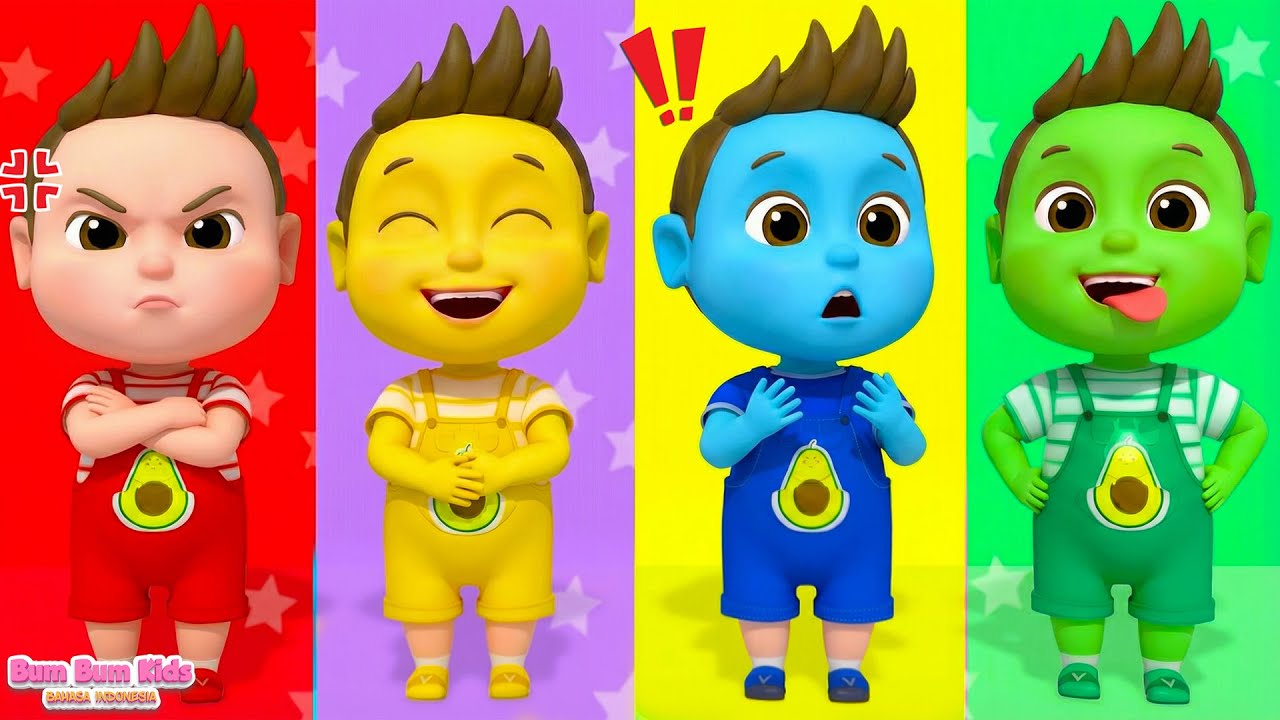 Di Mana Bayi Kandungku? - Bayi Berwarna - Color Song| Lagu Anak-anak - Bum Bum Kids Bahasa Indonesia