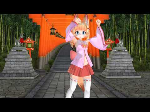 『ねこますスマホmmd』極楽浄土 ステージ変更ver.
