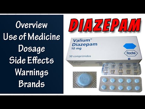 Video: Diazepam - Efek Samping, Dosis, Penggunaan & Lainnya