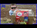 Evan finds ryans world  mega mystery treasure chest pirate toy