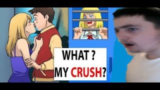 I Got Stuck My Crush Locker.. I Saw Everything (SAD) Reaction