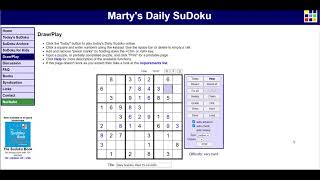 Sudoku 07/15/20 hard - no copyright Street Rhapsody screenshot 5