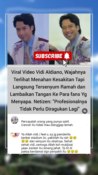 Download lagu Wajah Vidi Aldiano Tahan Sakit, Senyum Ramah Lambaikan Tangan ke Fans #vidialdiano #beritaterkini