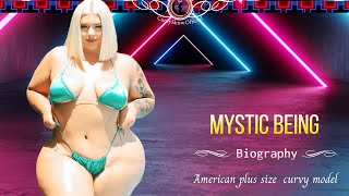 Mysticbeingg: wiki biography of American plus size curvy model✓
