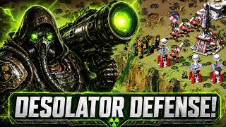 Overpowered Desolator Saves Me in a Brutal 2v6 Red Alert 2 Battle screenshot 3