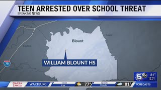 William Blount student charged in connection with threats against school