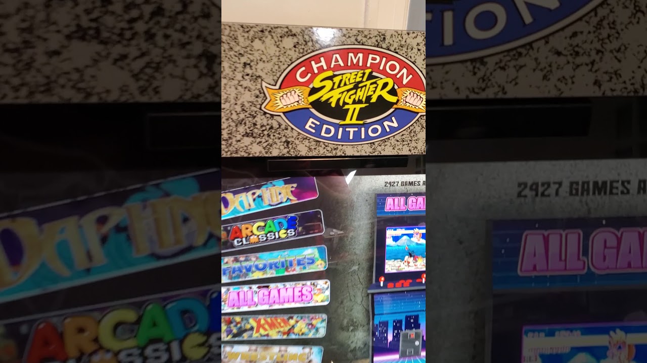 street fighter arcade 1up upgrade lightguns