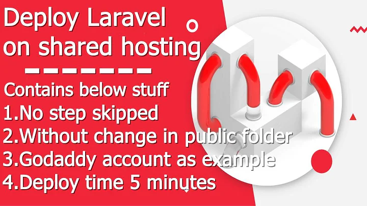 Deploy Laravel On Shared Hosting Without Change In Public Folder |Godaddy |PHP |SubDomain