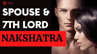 7th Lord Nakshatra & Your Spouse | astrology marriageastrology relationshipastrology Nakshatra