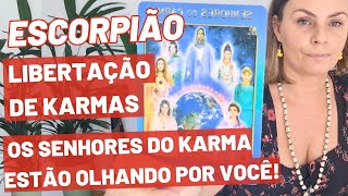 ESCORPIÃO! ♏️ SEUS KARMAS VÃO  SER PERDOADOS! OS SENHORES DO KARMA ESTÃO OLHANDO POR VOCÊ!