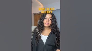 How to get clients as a freelance graphic designer #shorts #graphicdesigner