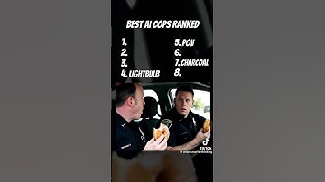 Ranking Best Police AI Videos #funny #memes #ai