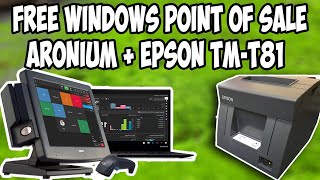 FREE WINDOWS POINT OF SALE| HOW TO INSTALL ARONIUM| EPSON POS PRINTER TM-T81 screenshot 4