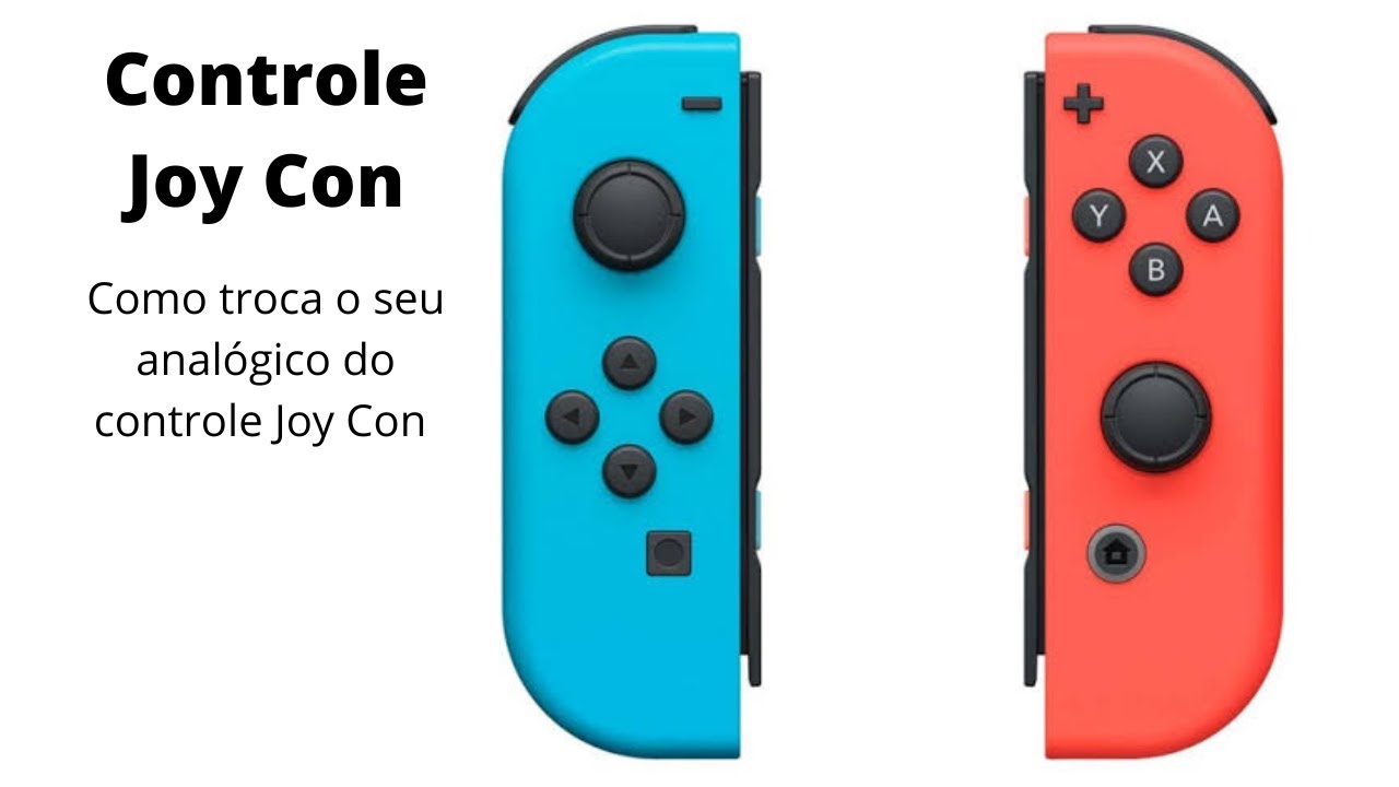 TROCANDO O CORPO DOS JOY-CONS DO SWITCH! (DIY) 