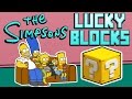 Minecraft LUCKY BLOCK SIMPSONS PVP CHALLENGE #2