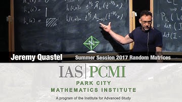 Jeremy Quastel (4.2) Introduction to KPZ (Kardar-Parisi-Zhang), part 4.2